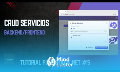 Curso Full STACK NET 05 Crear CRUD para gestionar servicios adicionales