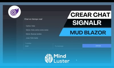 Como crear un chat en tiempo real con Signal R y MudBlazor