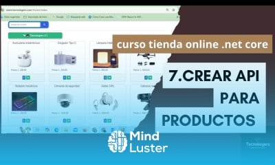 Como crear una tienda online 7 Crear API para productos