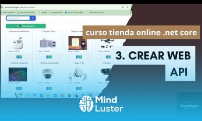 Como crear una tienda online 3 Crear WEB API