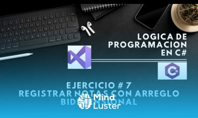 Ejercicio 7 Registro de Notas con Arreglo Bidimensional