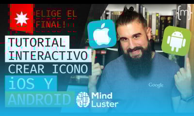 Cómo CREAR ICONO iPhone y Android TUTORIAL INTERACTIVO Español MoureDev by Brais Moure