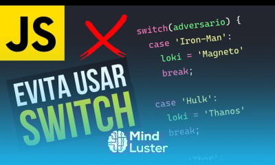  EVITA usar SWITCH en tu JAVASCRIPT Buenas Prácticas 