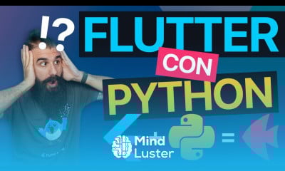 Utiliza FLUTTER y PYTHON para crear APPS MULTIPLATAFORMA Web Mobile y de Escritorio
