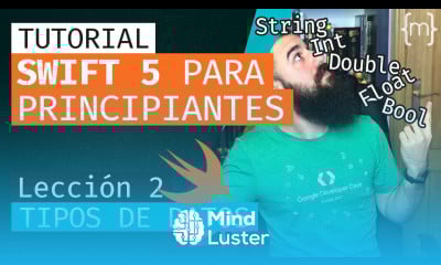 SWIFT 5 Curso de Swift para PRINCIPIANTES TIPOS DE DATOS Lección 2 2020 Español MoureDev