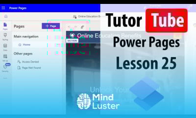 Microsoft Power Pages Lesson 25 Creating Text using AI