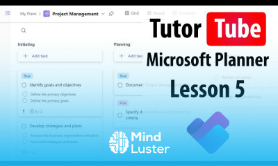 Microsoft Planner Lesson 5 Assigning People to Tasks