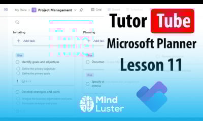 Microsoft Planner Lesson 11 Deleting and Moving Bucket