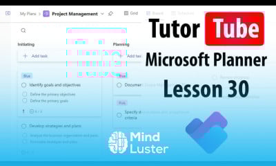Microsoft Planner Lesson 30 Creating using Templates