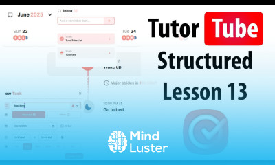 Structured Lesson 13 Creating Subtasks