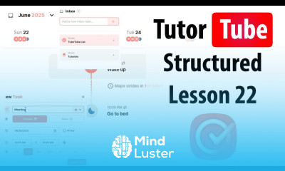 Structured Lesson 22 Creating Repeated Task