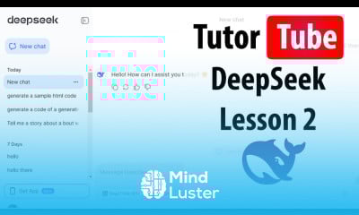 DeepSeek Lesson 2 Exploring Deepseek Interface