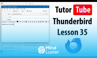Thunderbird Lesson 35 Reply All Option