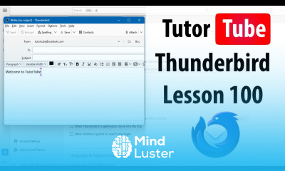 Learn Thunderbird Lesson 100 Installing Add Ons - Mind Luster