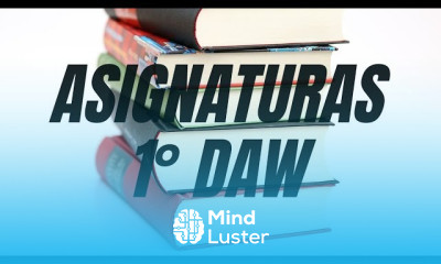  FP DAW Las 5 ASIGNATURAS del 1° curso de DESARROLLO DE APLICACIONES WEB