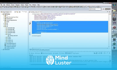 CURSO DE DESARROLLO DE APLICACIONES EN ANDROID CONSTRUCCION DE UNA APLICACION