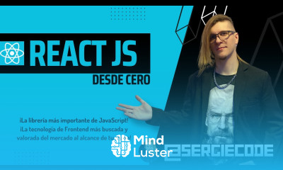 REACT JS desde cero Curso tutorial completo gratis por Sergie Code