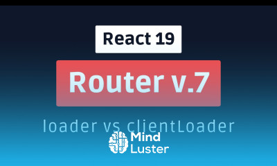 Tutorial React Router v 7 framework mode loader vs clientLoader
