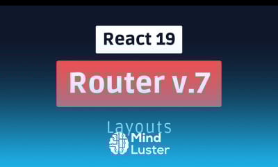 Tutorial React Router v 7 framework mode Layouts