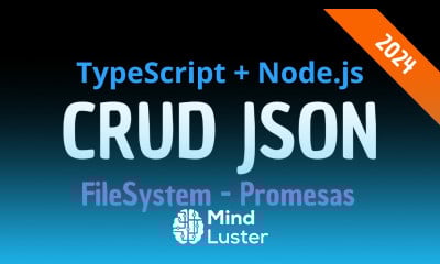 Tutorial Node js TypeScript Crea un CRUD con Archivos JSON