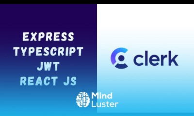Tutorial API REST Rutas protegidas con Clerk Express TS y JWT Login y Register con React