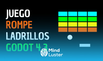 Godot 4 3 JUEGO Rompe Ladrillos Tutorial 2024