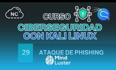 Curso de Ciberseguridad con Kali Linux Ataque de Phishing