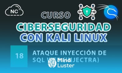 Curso de Ciberseguridad con Kali Linux Ataque Inyección de SQL Web