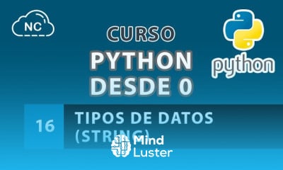 Curso de Python desde 0 Tipos de Datos String 16