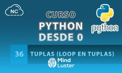 Curso de Python desde 0 Tuplas Loop en Tuplas 36