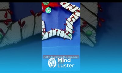 Christmas Wreath with Cardboard shorts christmaswreath christmasdecoration