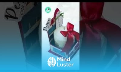 Christmas Candle Holder With Card Attached shorts candleholder diycard