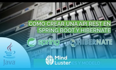 2 Como crear una API RESTFull con Spring y Hibernate Entidades y Modelo