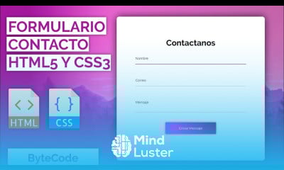Cómo crear un formulario de contacto con HTML5 y CSS3