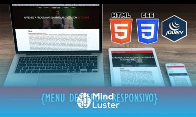 Como hacer un Menú de Scroll Responsivo HTML5 CSS3 Y JQUERY Dinámico