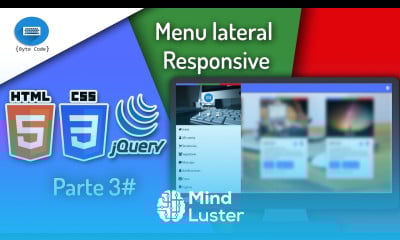 Menú Lateral Responsivo HTML5 CSS3 JQuery 2018 Parte 3 3