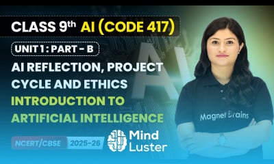 Introduction to AI Class 9 AI Unit 1 CODE 417 Part B CBSE 2025 26