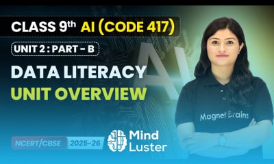 Data Literacy Unit Overview Class 9 AI Unit 2 CODE 417 Part B CBSE 2025 26