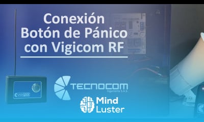 Botón de PANICO con ALARMA Comunitaria VigiPOD con Vigicom RF