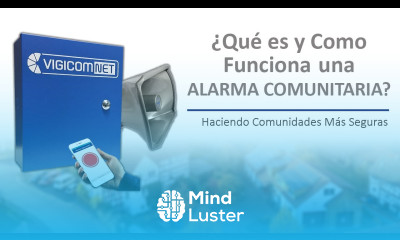 Como FUNCIONA una  Alarma Comunitaria VIGICOM NET