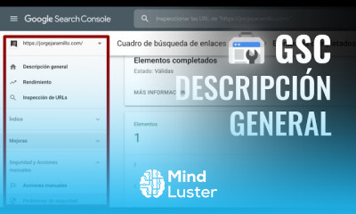 Descripción general de Google Search Console Vista Rápida GoogleSearchConsole
