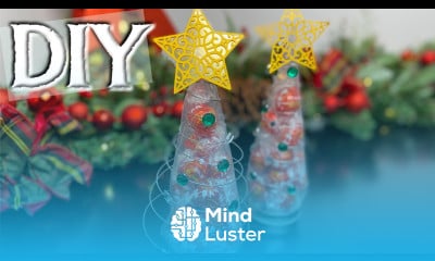 How to Make a Wire Christmas Tree with Lindor Chocolates Ornate CANDY Christmas Tree Idea
