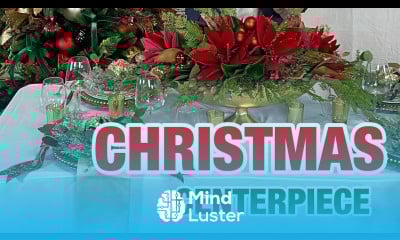 How To Make A Christmas Centerpiece DIY Traditional Christmas Decorations Ramon At Home