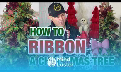 Watch This To Learn How To Add Ribbon To Your Christmas Tree Ramon At Home