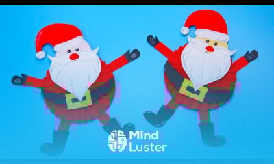 DIY christmas How to make paper santa claus Easy paper crafts