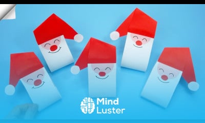 Santa claus paper crafts Christmas paper crafts 2023