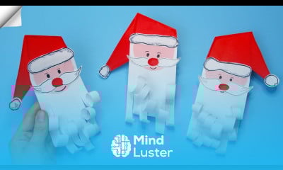 Santa claus paper crafts Christmas paper crafts 2023