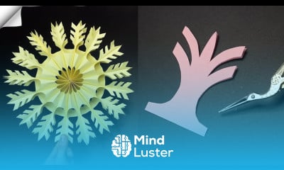 6 diy How to make paper snowflakes 3d paper snowflakes