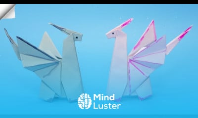 Symbol 2024 paper craft Origami DRAGON