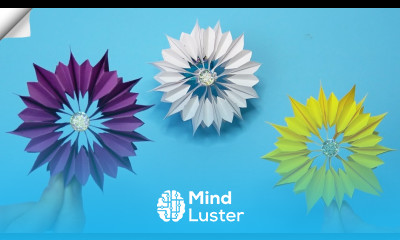 3d paper snowflakes Christmas paper crafts 2024